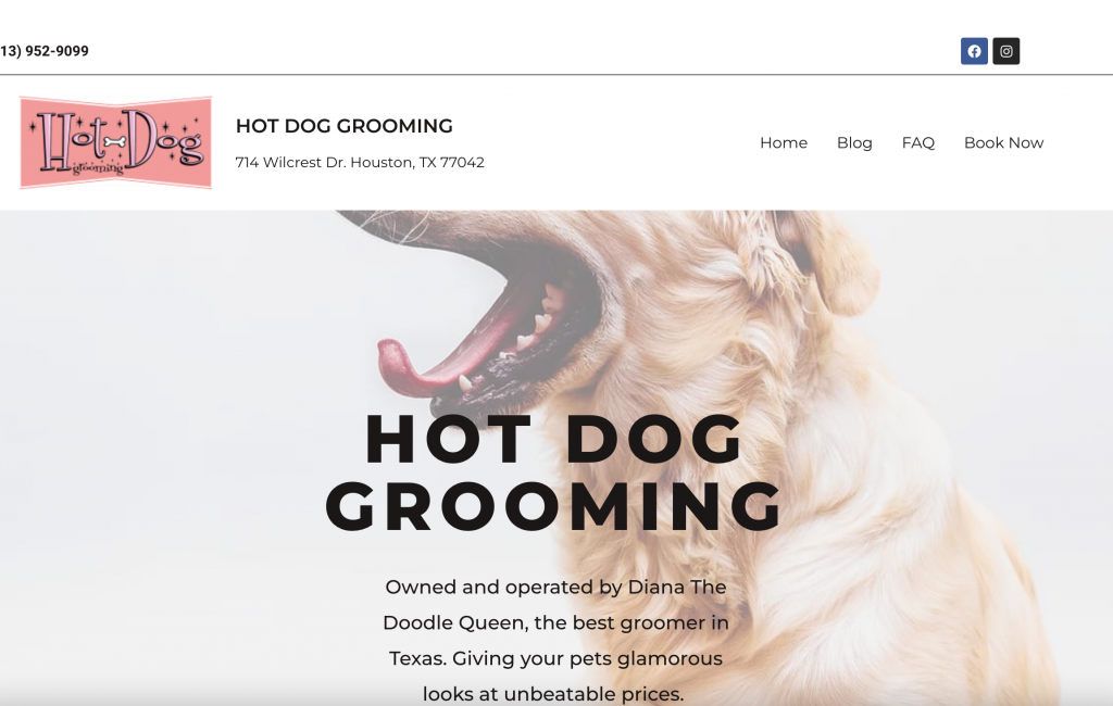 hotdoggrooming.com homepic